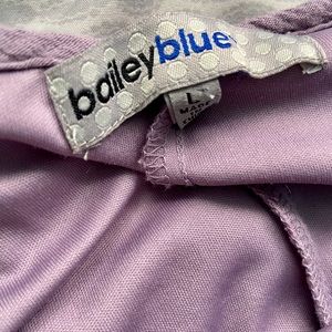 Bailey Blue Off the Shoulder Dress